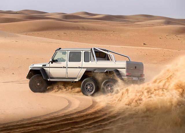 越野宗师——奔驰G500 550 4x4²与普通大G 的区别 图文解读