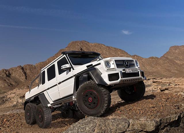 越野宗师——奔驰G500 550 4x4²与普通大G 的区别 图文解读