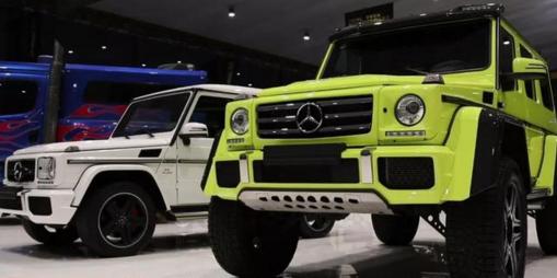 越野宗师——奔驰G500 550 4x4²与普通大G 的区别 图文解读