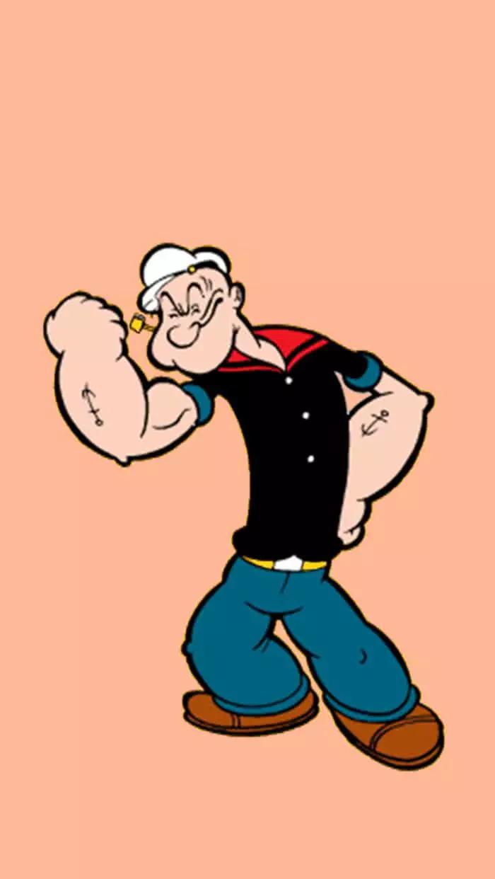 还记得给自己胳膊注油的大力水手吗