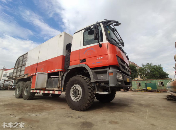 工业血液的勘探者奔驰阿克托斯测井车听说你家有矿