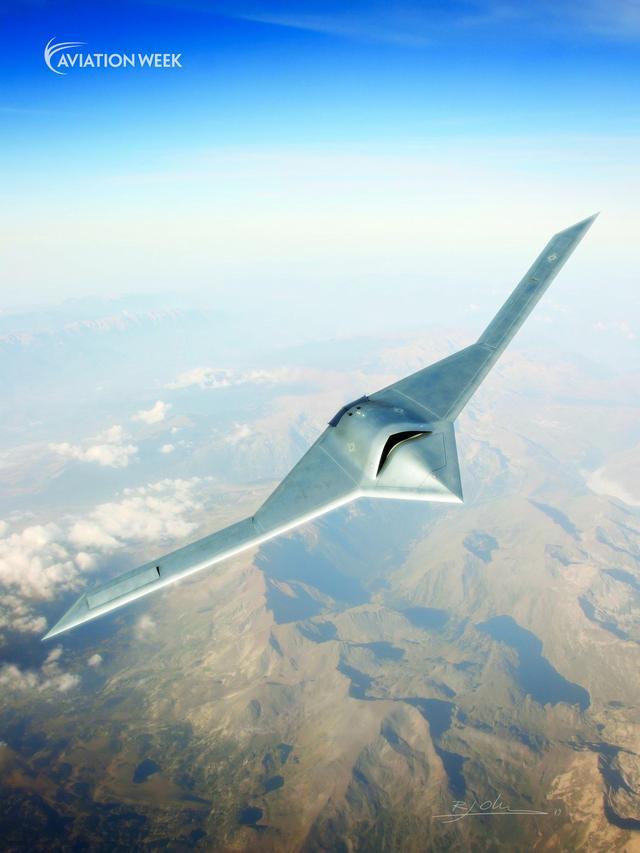 rq-180隐身无人机为何一直保持神秘?首飞9年,外形依然是个谜