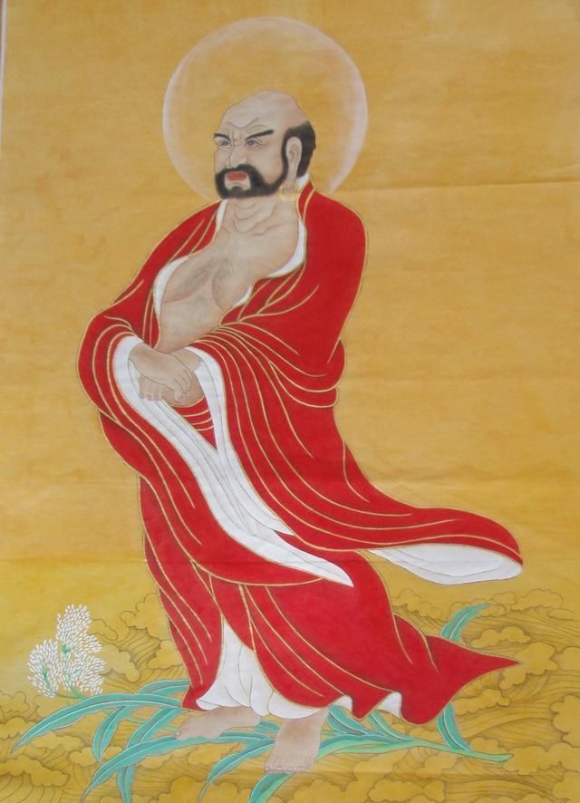 佛教节日农历十月初五恭迎达摩祖师圣诞日见者得福