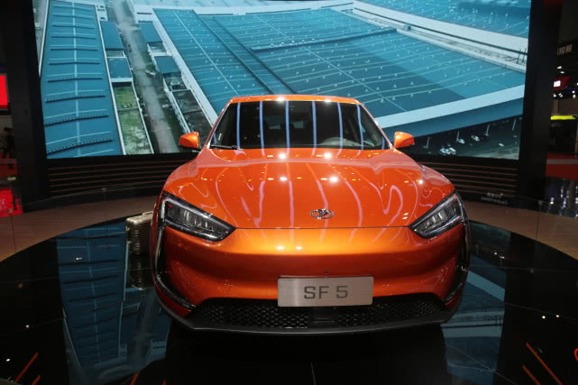 金康seres赛力斯sf5新电动轿跑suv上海车展实拍
