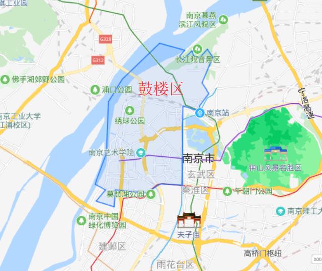 徐州鼓楼区详细地图图片