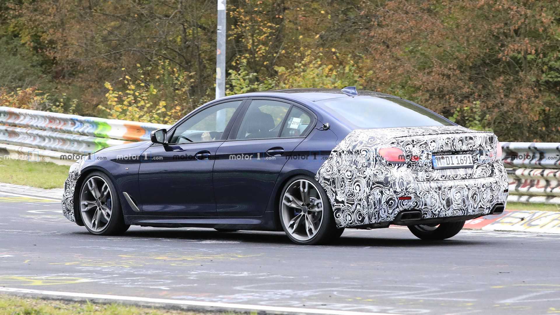 更大的进气格栅，全新宝马5系谍照曝光