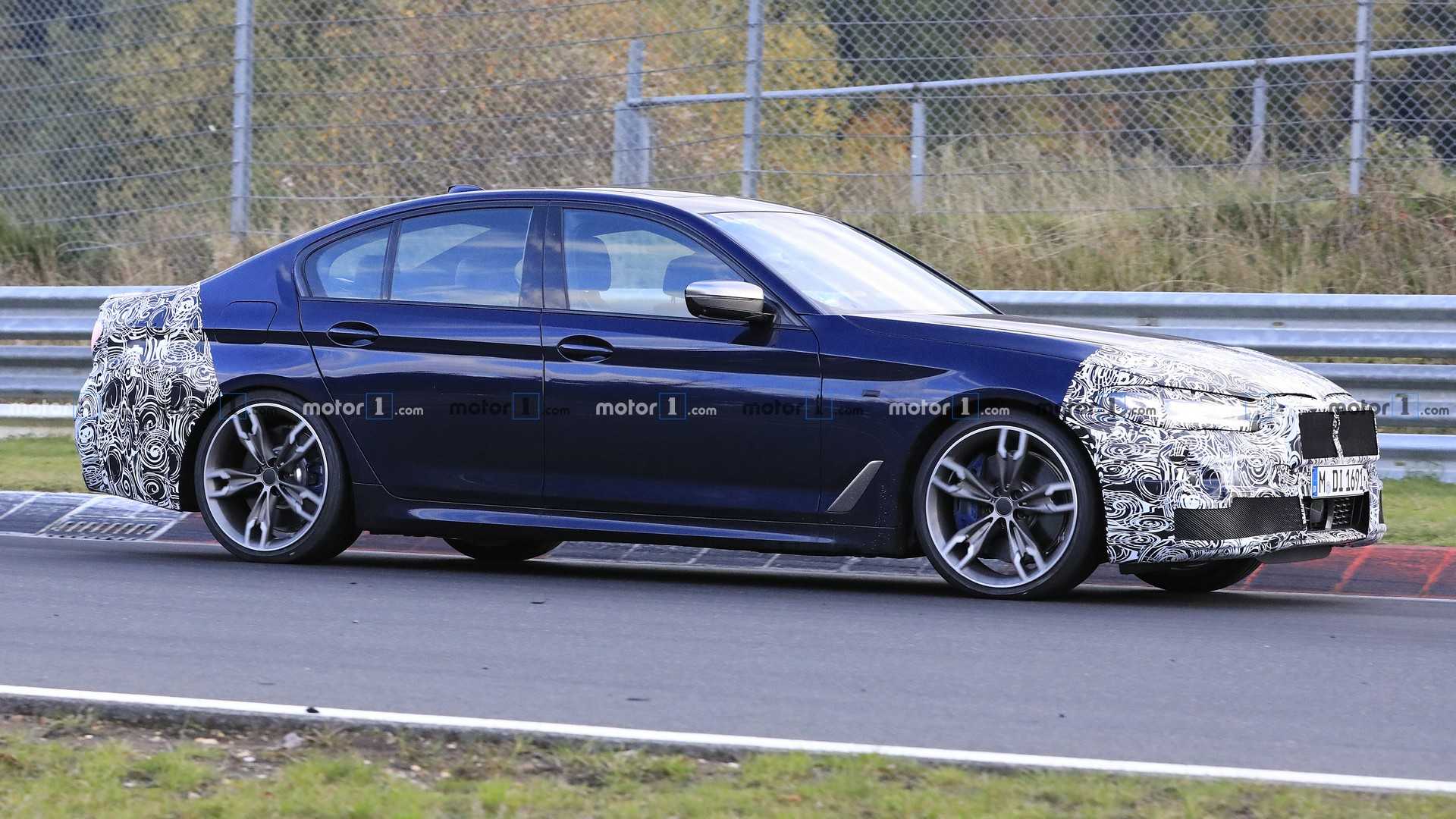 更大的进气格栅，全新宝马5系谍照曝光