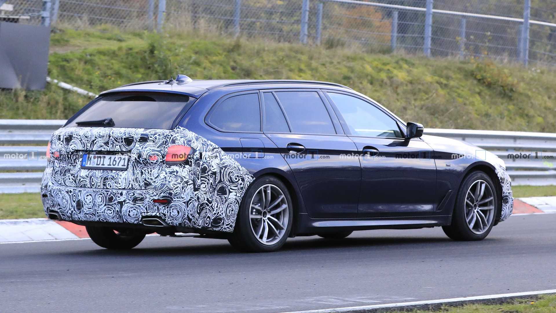 更大的进气格栅，全新宝马5系谍照曝光