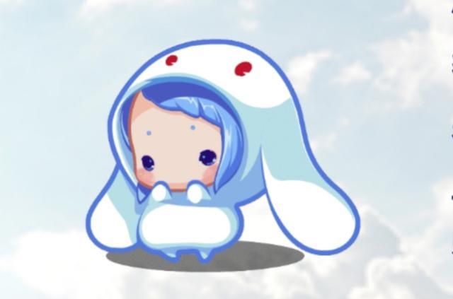 宠物的最初形象是大耳帽兜,进化之后是帽兜娃娃,雪影娃娃.