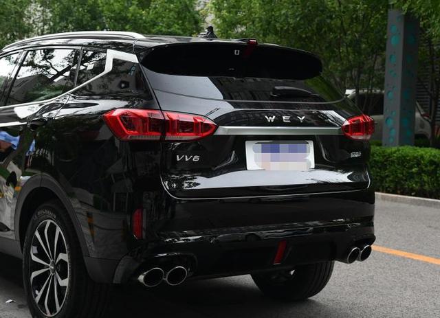 全新长城vv6登场,搭载人脸识别还能"车内直播",2.0t真省油-新浪汽车