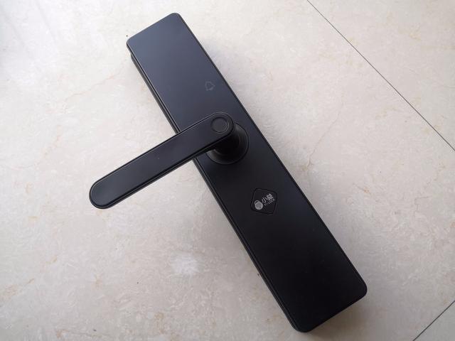 开启大门新的解锁方式小益e206t双系统智能指纹锁体验