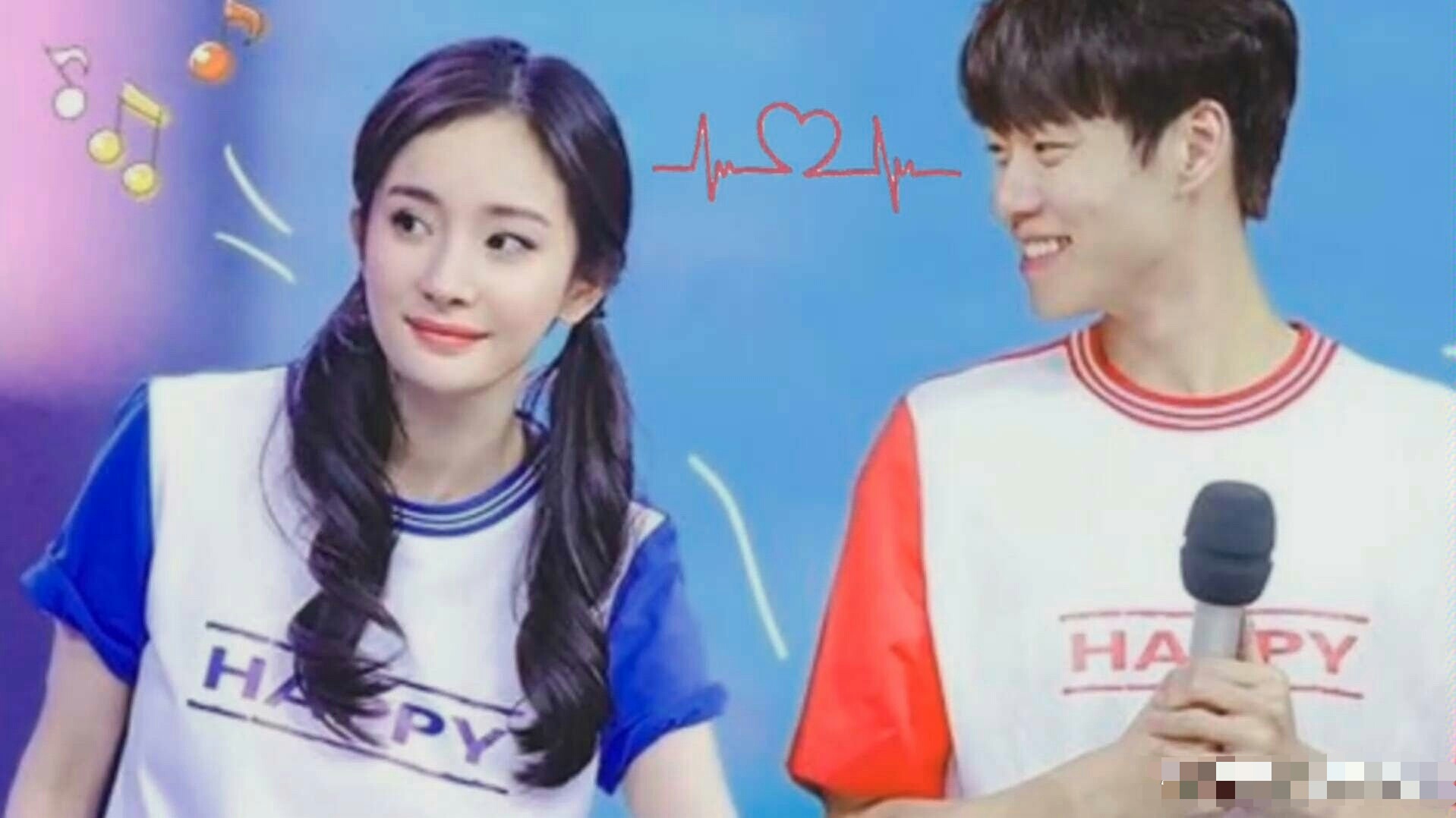 杨幂魏大勋恋情再添实锤?社交平台隔空说"hi",网友又磕到糖了