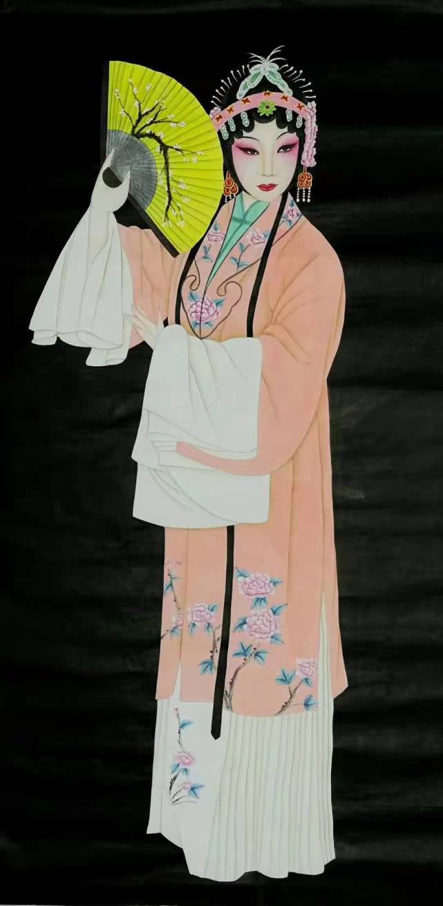 戏曲人物与仕女|佛教|罗汉|工笔画_新浪新闻