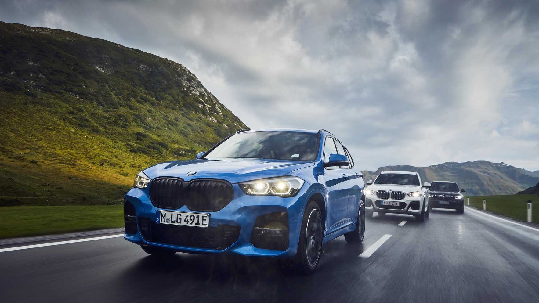 百公里加速61秒宝马x3插电混动版官图发布