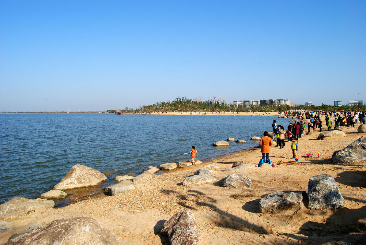 马尔代夫太远,南昌瑶湖很近,比杭州西湖还大