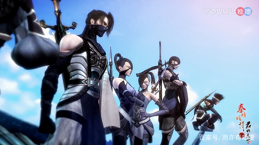 秦时明月同样是大战纵横合璧六剑奴重伤田言和田赐能取胜