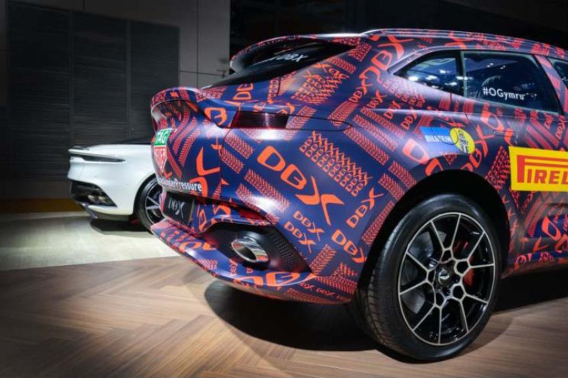 2019进博会|搭载4.0T V8发动机 阿斯顿·马丁DBX原型车亮相