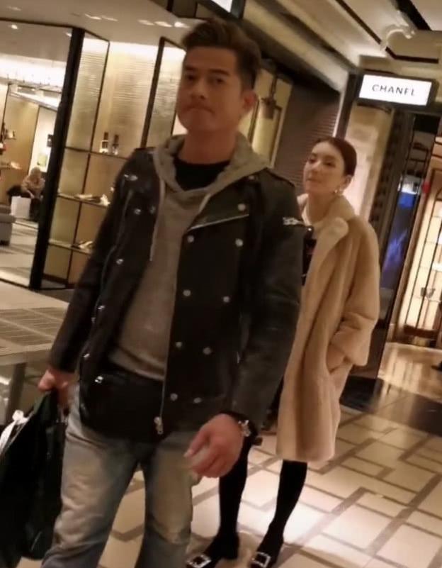 郭富城携娇妻伦敦购物,方媛趴丈夫肩上撒娇,全程秀恩爱高调撒糖