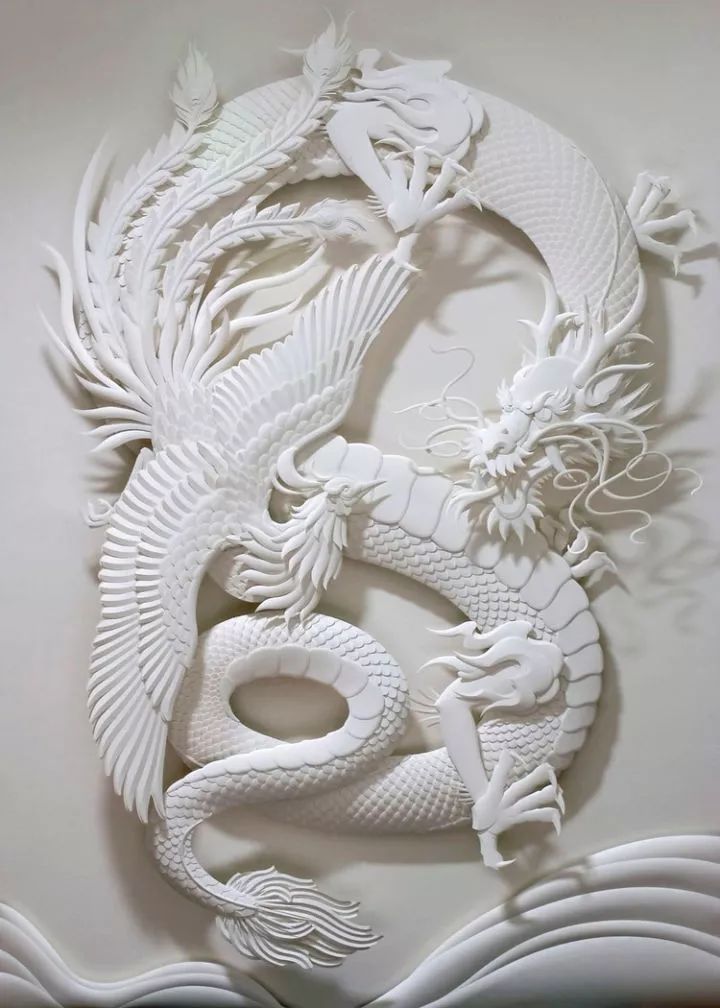 天才3D纸雕大师,创造惊人的单色浮雕,连成龙都是他的客户