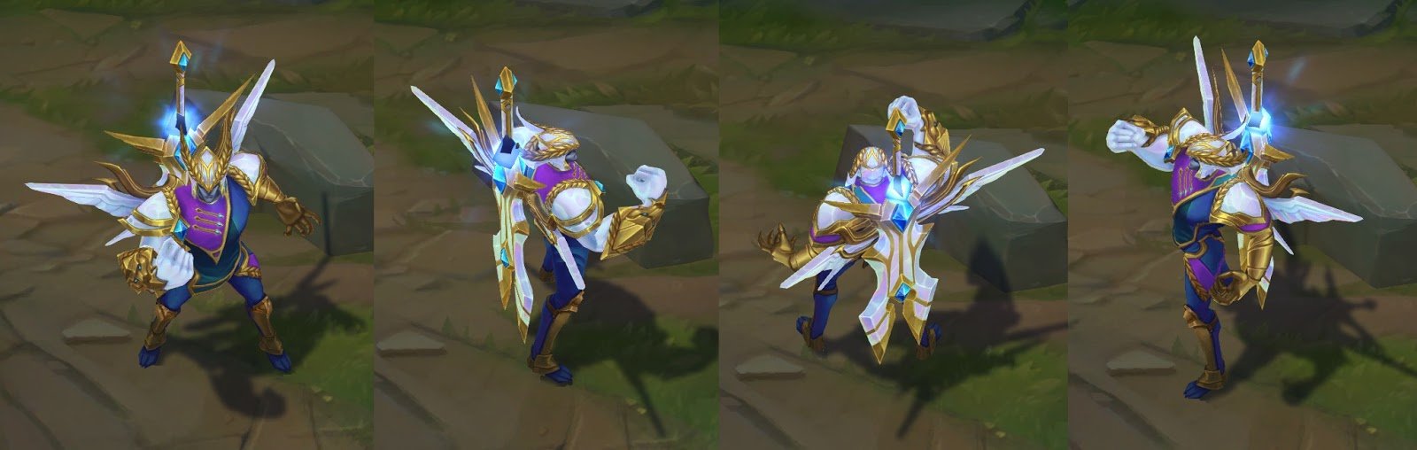 s9赛季奖励皮肤"胜利剑魔"试玩:翅膀贼帅,一半天使一半恶魔