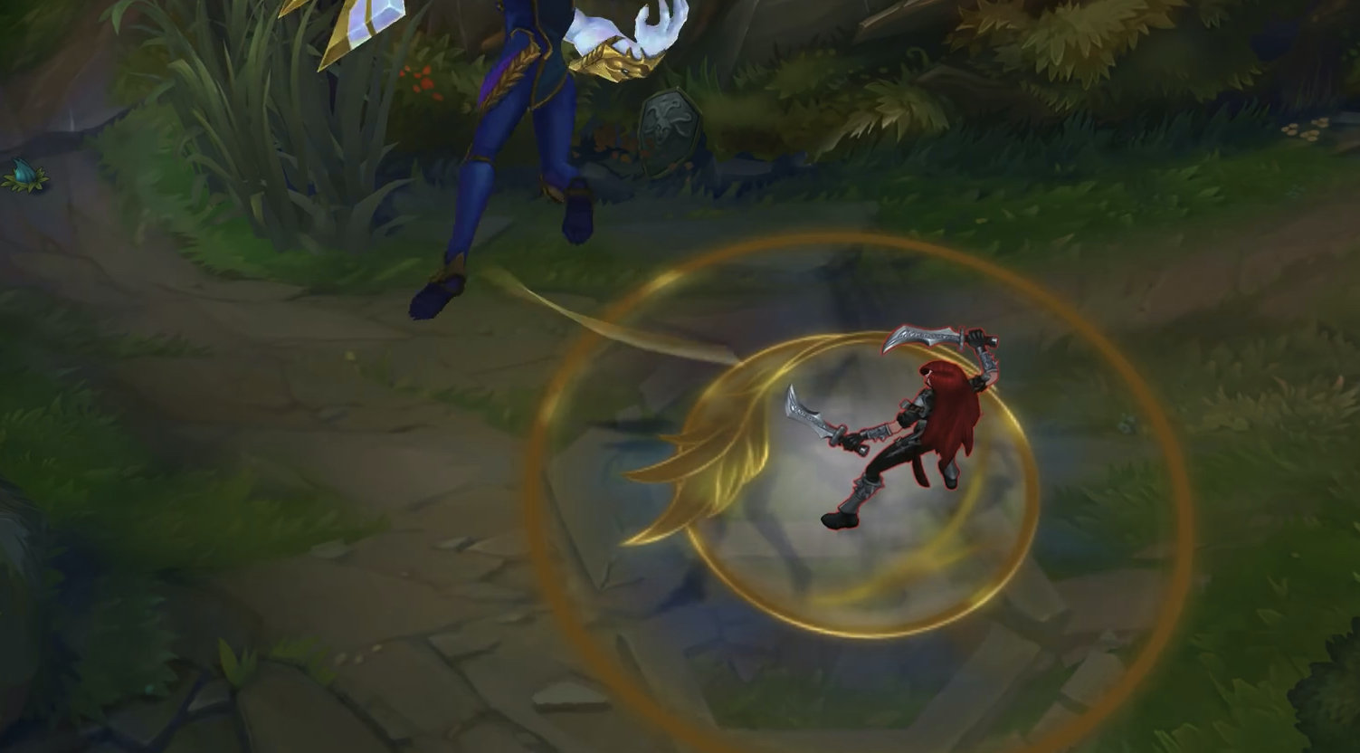 s9赛季奖励皮肤"胜利剑魔"试玩:翅膀贼帅,一半天使一半恶魔