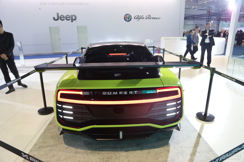 2019进博会爱驰gumpertnathalie亮相