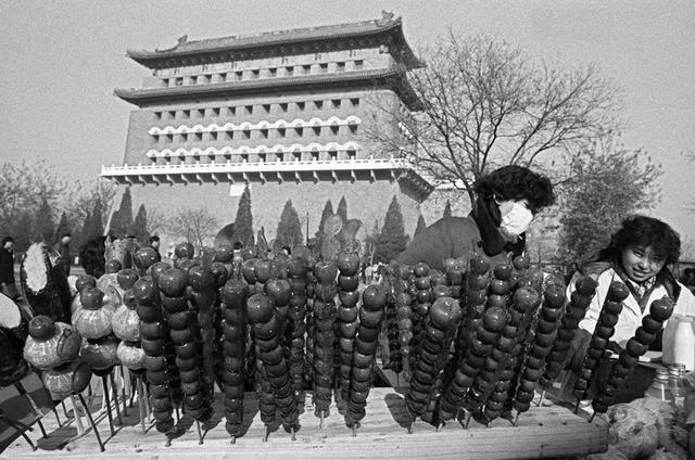 八十年代末,改革开放后的老北京