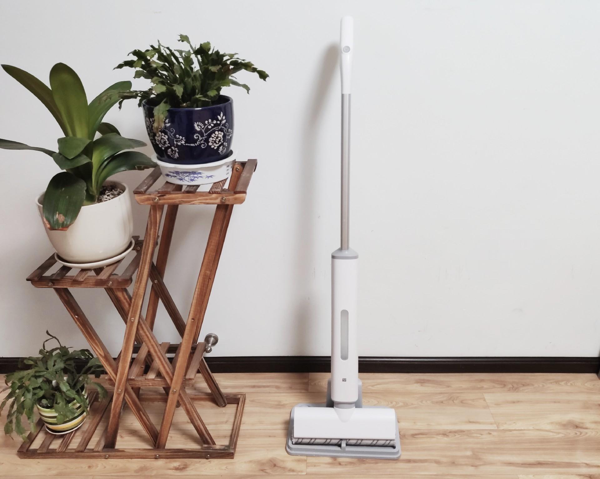 小米有品众筹爆品洒哇地咔微湿电动拖把直立手持强劲动力