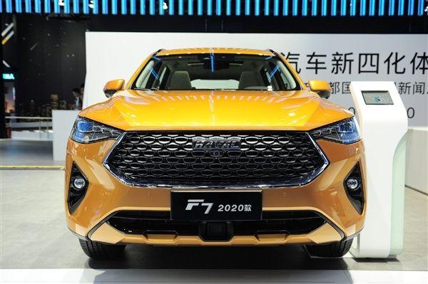 2020款哈弗F7、F5智能升级，F7x性能版零百加速仅需6.6秒