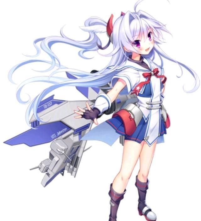 苍蓝誓约ssr级舰娘约翰斯顿解析超强肉盾但是需要队员配合