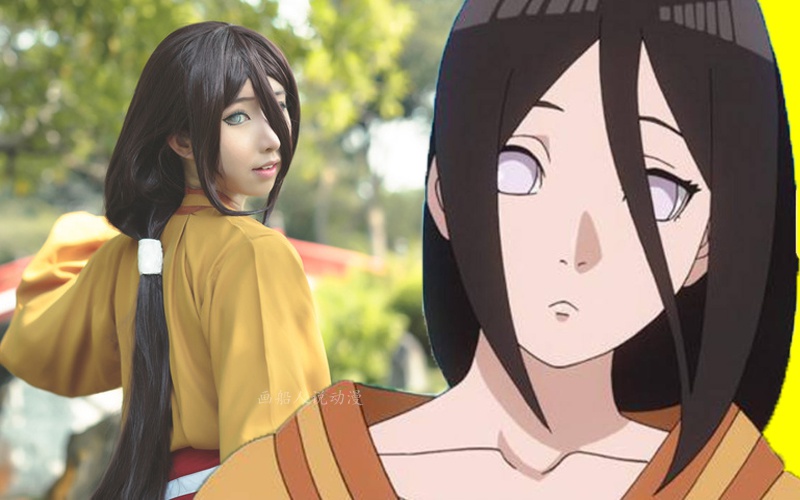 火影新世代真人版,博人俘获少女心,日向花火回眸一笑百媚生