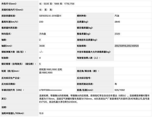 轴距超3米，3.0T+空气悬挂，红旗HS7长轴版了解下！