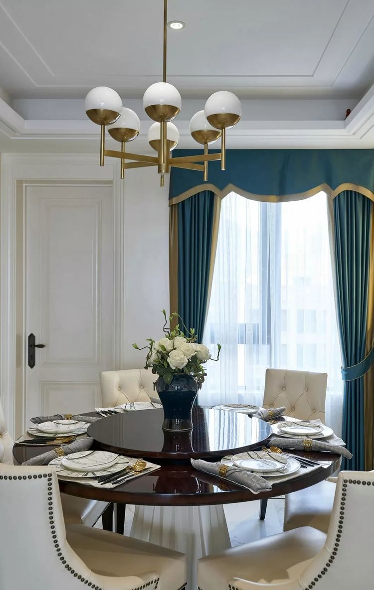 150㎡现代美式，随意的不羁生活方式，怀旧、贵气又不失自在