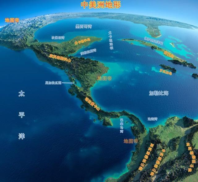 北美洲与南美洲之间为何还有一个中美洲