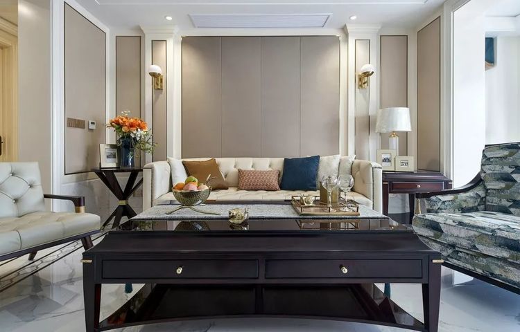 150㎡现代美式，随意的不羁生活方式，怀旧、贵气又不失自在