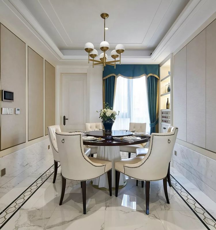 150㎡现代美式，随意的不羁生活方式，怀旧、贵气又不失自在