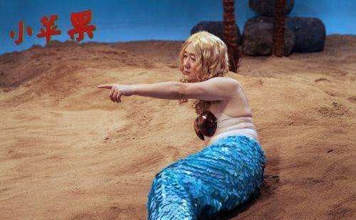 那些扮美人鱼的男明星,网友:太辣眼睛,你是猴子请来的逗比吗?