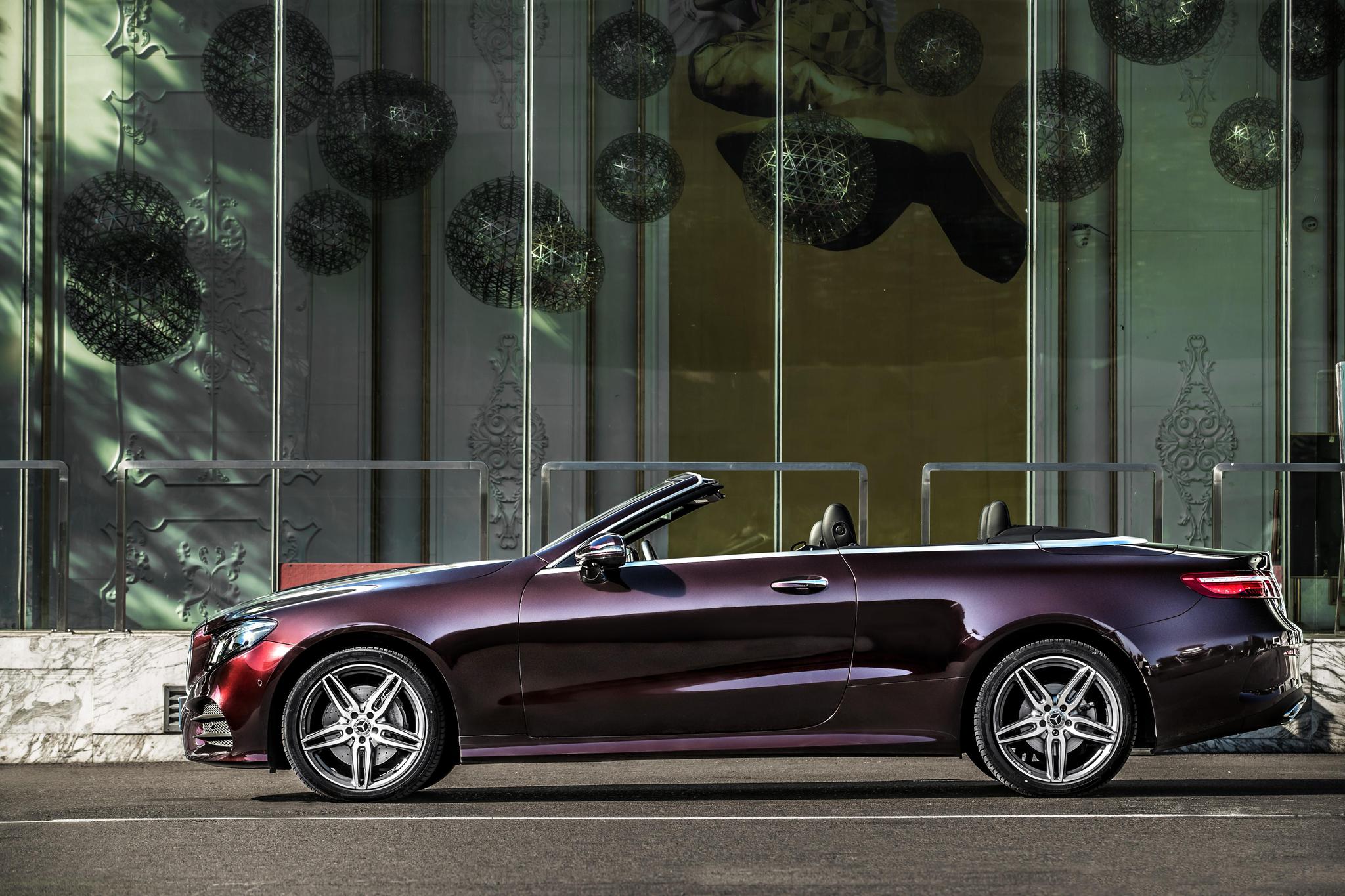 试驾奔驰e200 4matic敞篷轿跑车