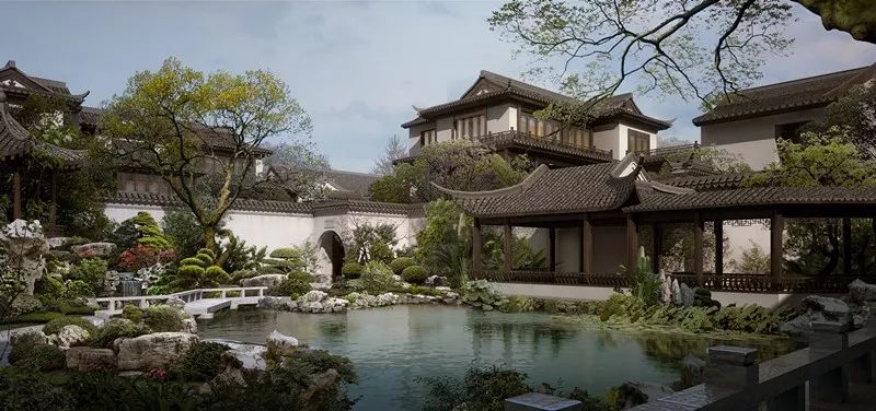 价值超6万!绍兴top作品!39席中式合院,藏在花语江南!