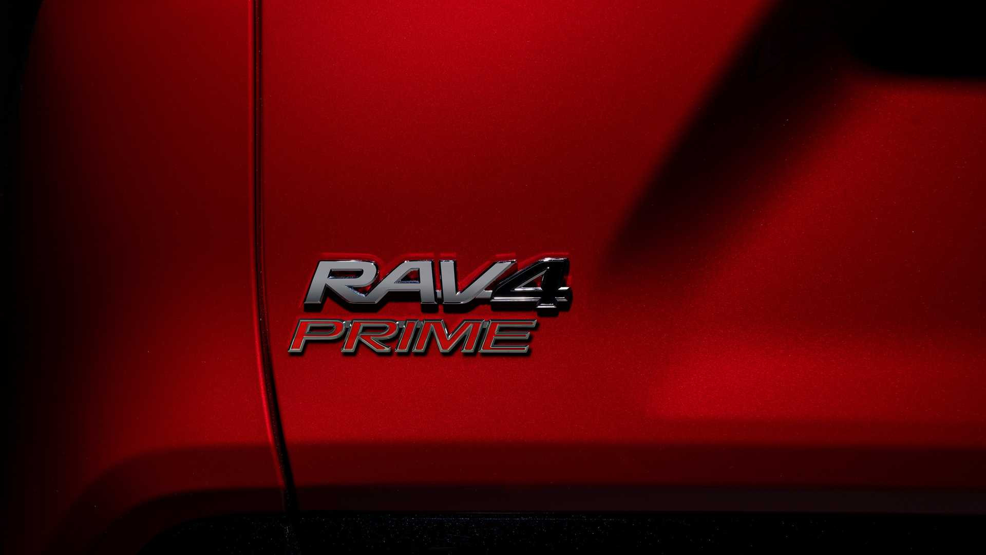 丰田RAV4 Prime官图发布，插电混动时代到来？