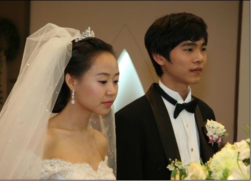 李昌镐和他的妻子图片
