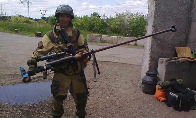 苏联ptrd反坦克步枪,2米长,接近40斤重