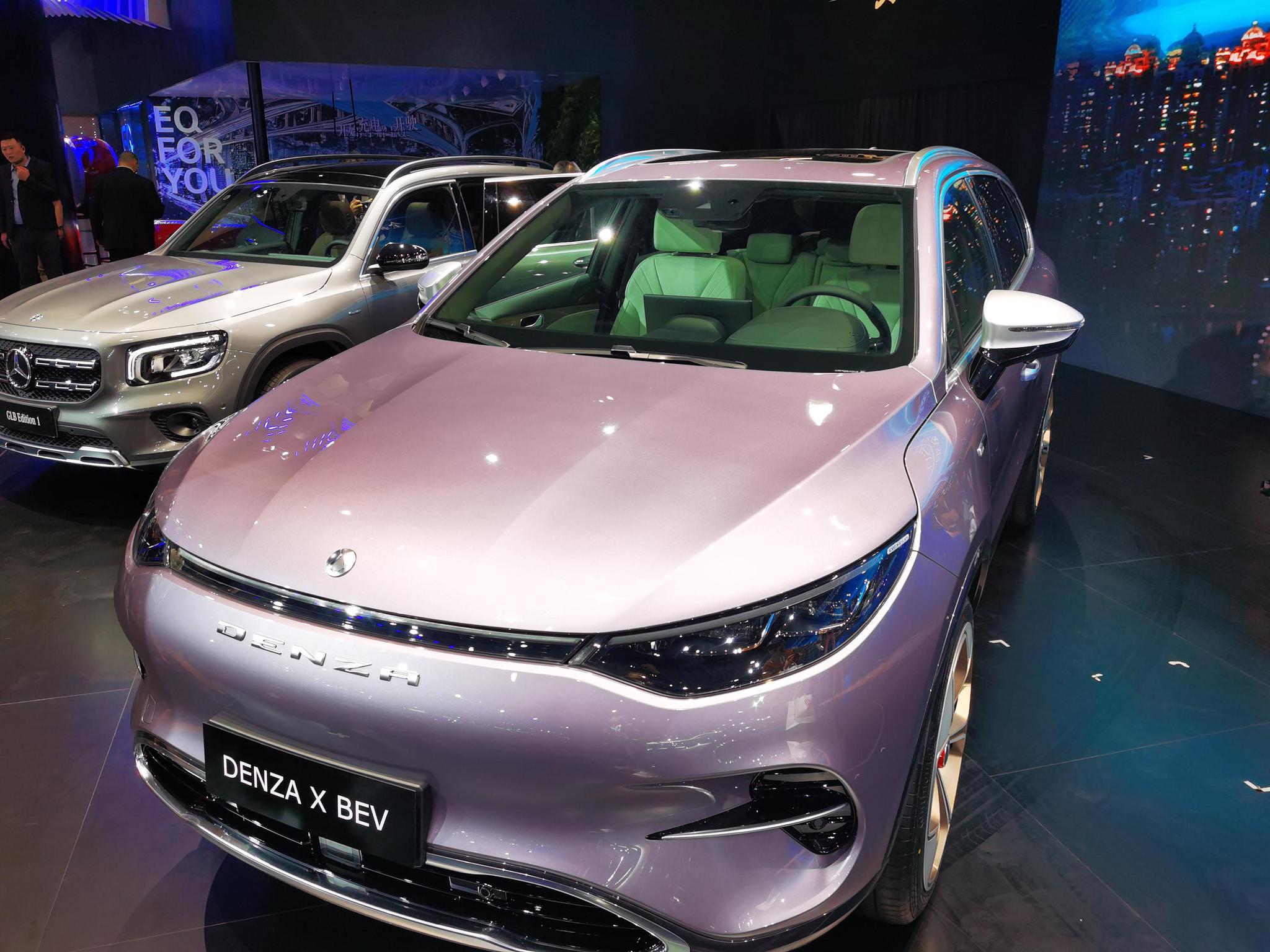 腾势x上市推出纯电和插电式混合动力两种车型