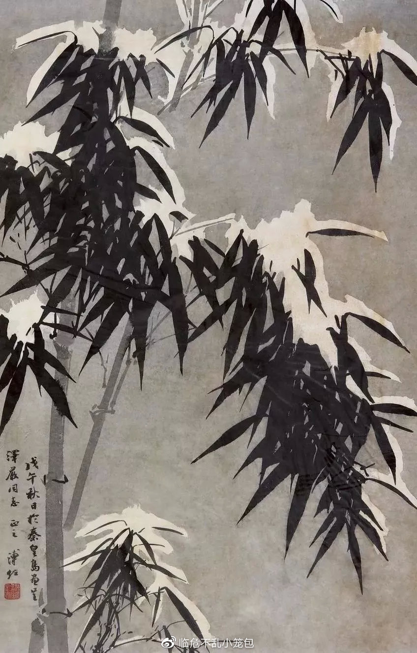 冬日最风雅的事煮雪烹茶 听雪敲竹再欣赏名家笔下国画雪竹图