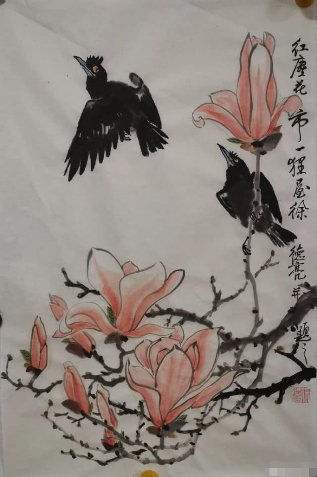 德云社前元老徐德亮双11卖画一幅一千怕翻车先声明明早删帖