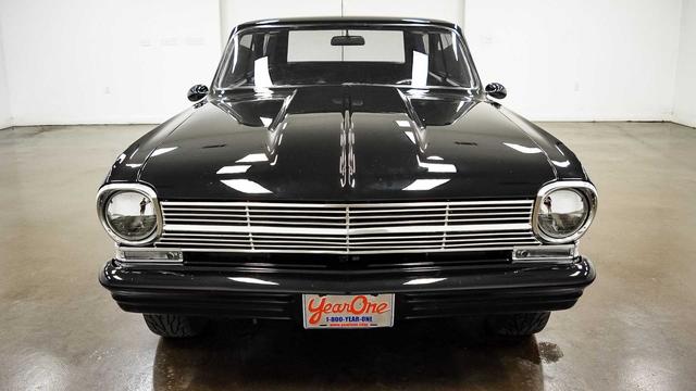 搭载v8引擎1963款雪佛兰nova wagon旅行车,十足霸气的黑色外观