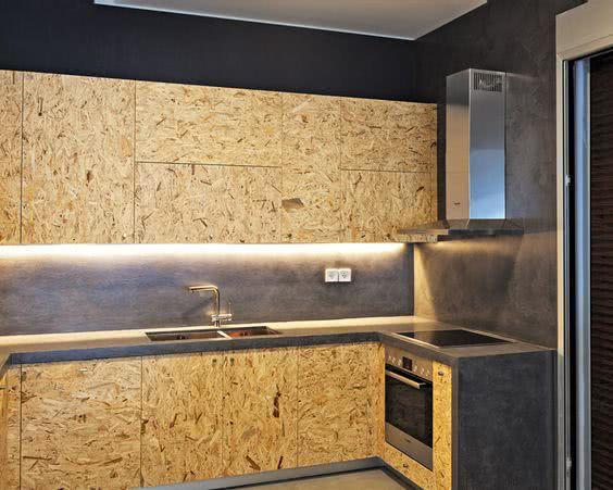 定制橱柜看不上眼,老公买来30张欧松板自己在家做!环保又实用