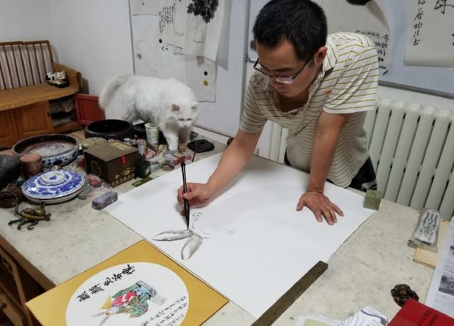 德云社前元老徐德亮双11卖画一幅一千怕翻车先声明明早删帖