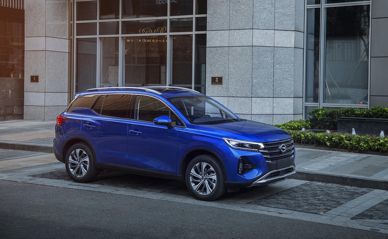 第二代传祺gs4家族全系亮相广州车展