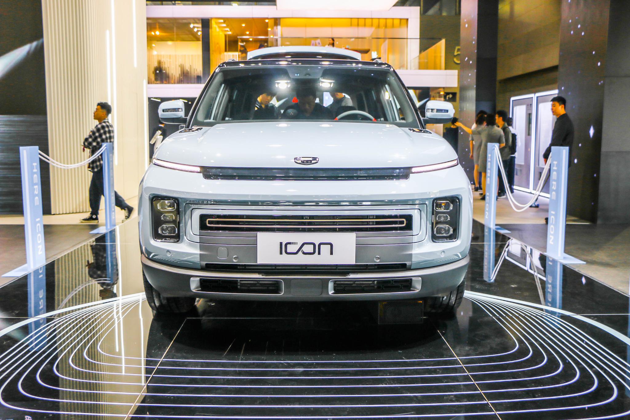 2019广州车展丨在哪都是闪耀的明星 吉利icon图解